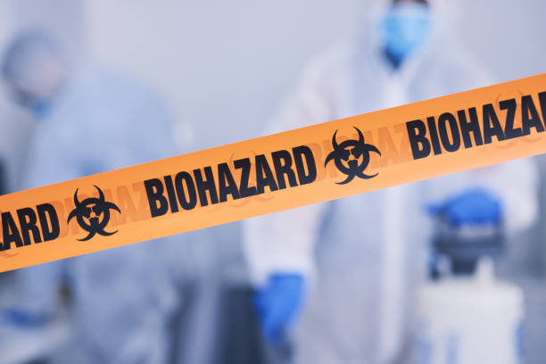 Professional Blood Cleanup technician working in Flowery Branch, GA